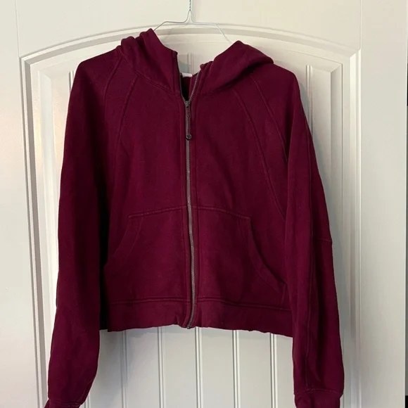 Lululemon Athletica Burgundy Hoodie Sz XL/XXL - Picture 1 of 3